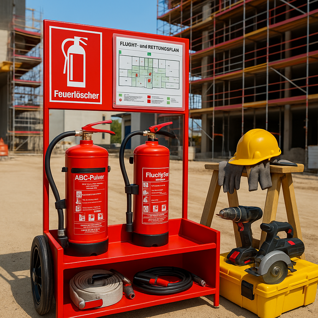 Spezifische Brandschutzmaßnahmen für Handwerksbetriebe und Baustellen